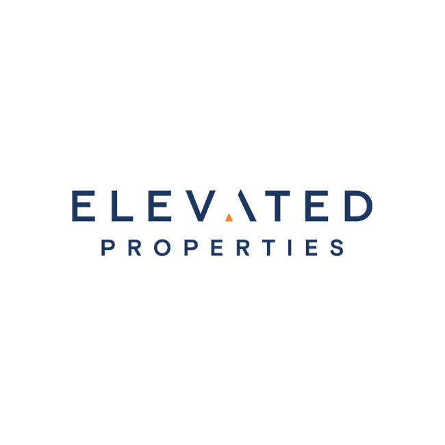 Logo of Elevated Properties. They manage the finest condos on the mountain.