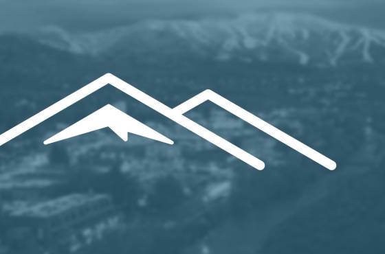 Steamboat Springs logo of two mountains