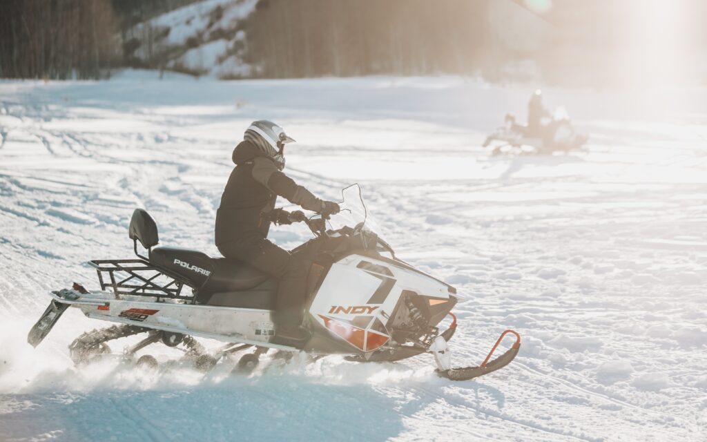 Snowmobiling in Steamboat Springs