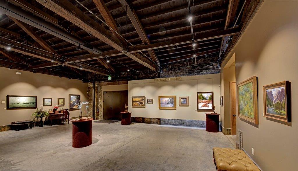 Steamboat Art Museum interior gallery