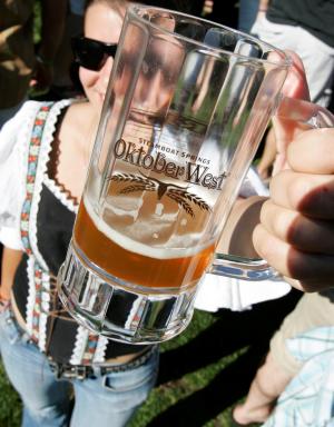OktoberWest beer glass