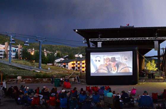 Movies on the Mountain at Steamboat resort